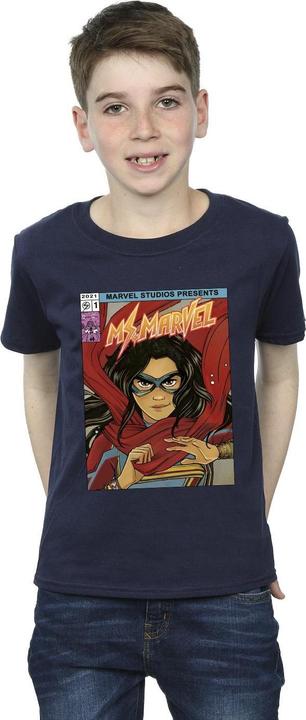 Actual product image Boys Ms Comic Poster T-Shirt (140, 146)