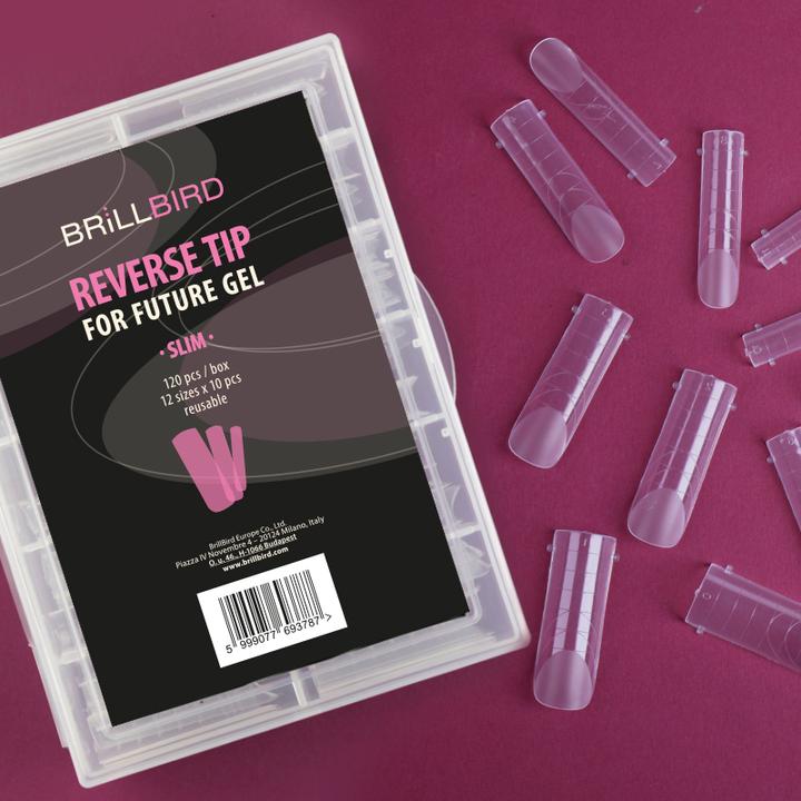 BrillBird Reverse/Dual Tip - Slim 120Stk. (Nagellacktrockner)