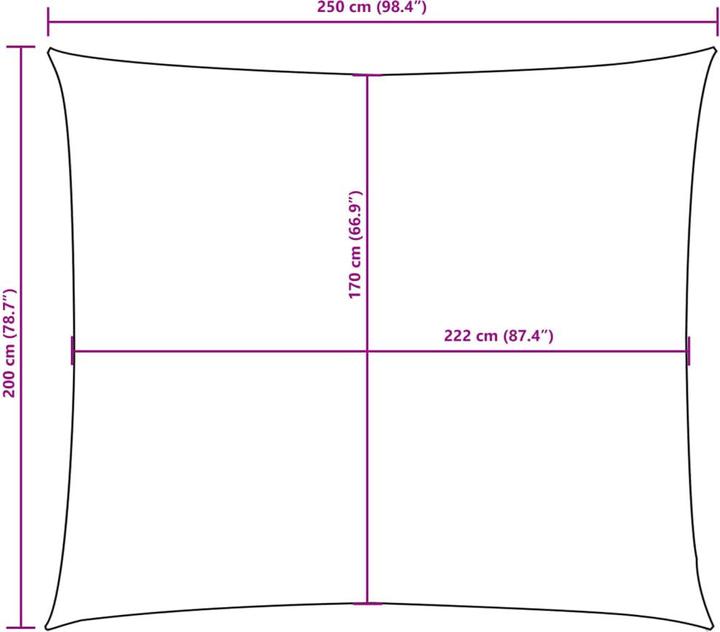 Actual product image VidaXL Awning (200 x 250 cm)
