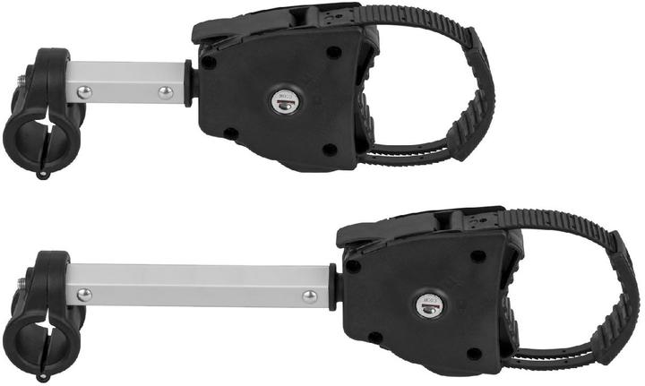 Menabo Rahmenhalter für Veloträger (Silber, Schwarz)