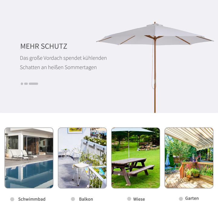 Produktbild Outsunny Sonnenschirm (3 m)
