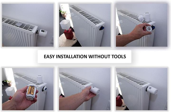 Actual product image Popp Smart Thermostat (Zigbee)