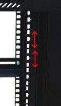 Produktbild Extralink EX.14343 Rack 15U Wandmontiertes Regal (15 HE, 19 Zoll Rack)