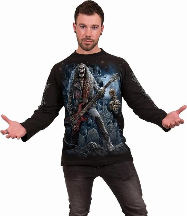 Immagine prodotto Spiral Grim Rocker Maglietta Manica Lunga Adulto Unisex (XL)