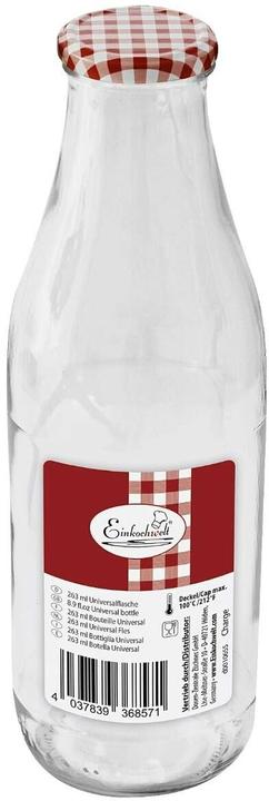 Actual product image Einkochwelt Juice bottles (1 pcs., 0.26 l)