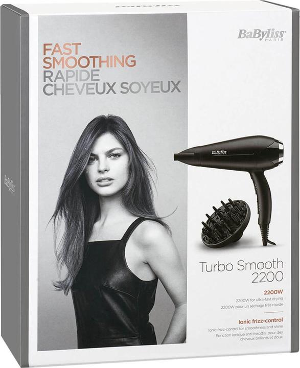 Actual product image BaByliss Turbo Smooth 2200W D572DCHE