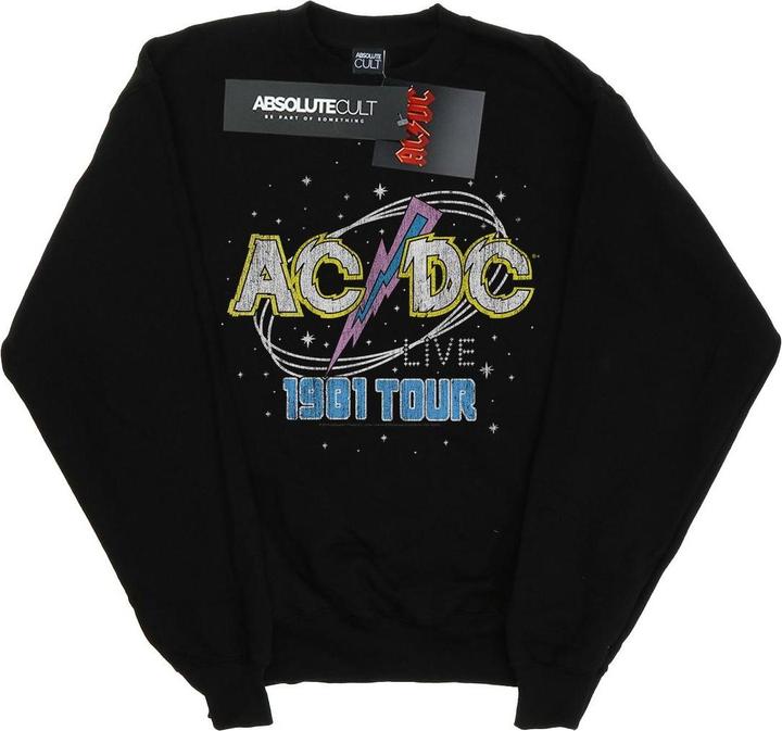 AC/DC 1981 Live Tour Sweatshirt Mädchen