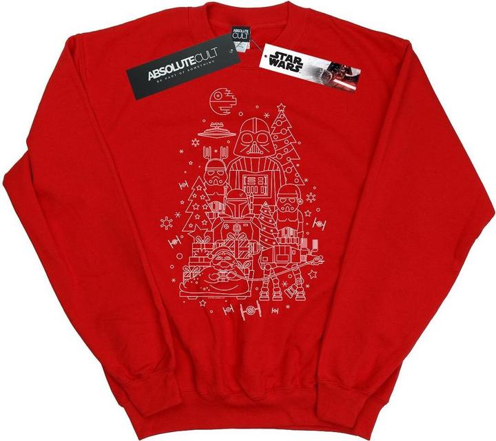 Immagine prodotto Star Wars Empire Christmas Felpa Uomo (S)