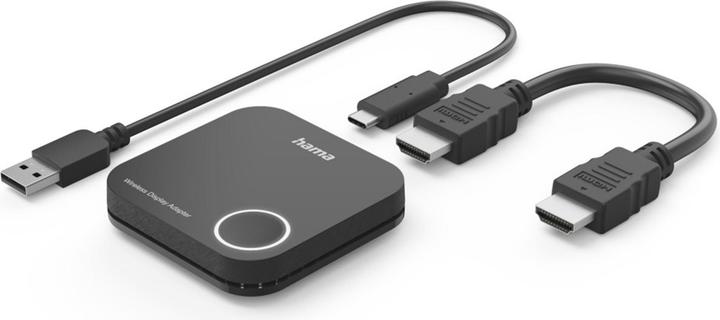 Produktbild Hama Wireless-Display-Adapter, HDMI™, Full-HD 1080p, inkl. Kabel (USB Typ-C, HDMI)