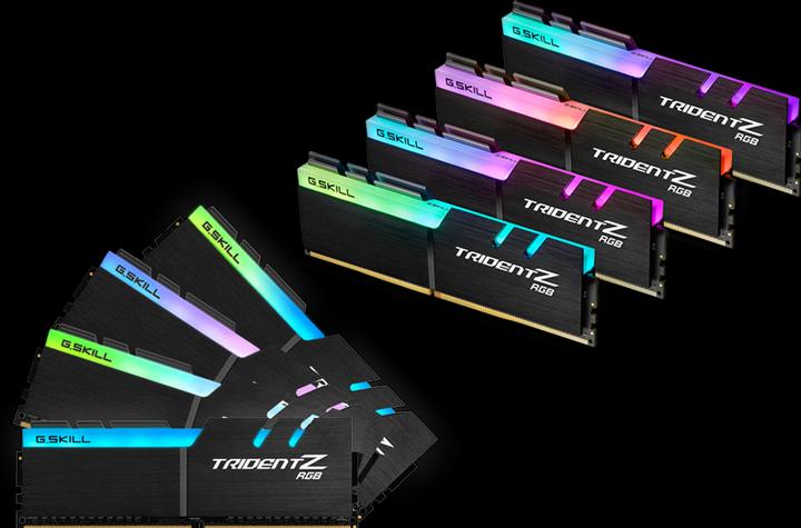 Produktbild G.Skill Trident Z RGB (8 x 16GB, 2400 MHz, DDR4-RAM, DIMM)
