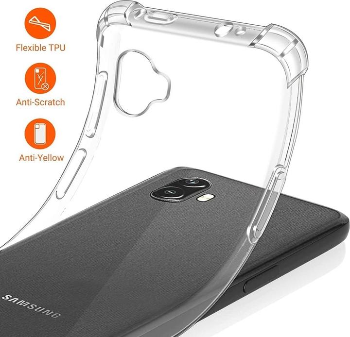 Produktbild Screenguard Samsung Galaxy Xcover6 Pro Hülle Crystal Soft Airbag Bumper (Samsung Galaxy XCover 6 Pro)