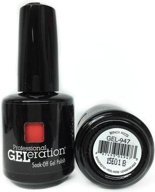 Jessica Cosmetics GELeration Bindi Red Gel Nail Polish