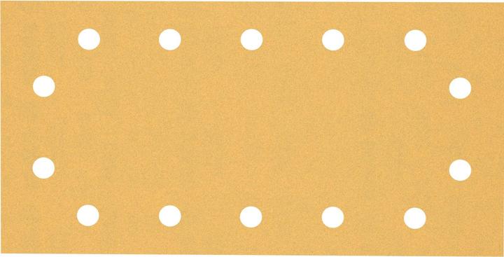 Actual product image Bosch Professional Zubehör Expert C470 Sandpaper with 14 holes for orbital sander, 115 x 230 mm, G 120, 50 pcs. (120)