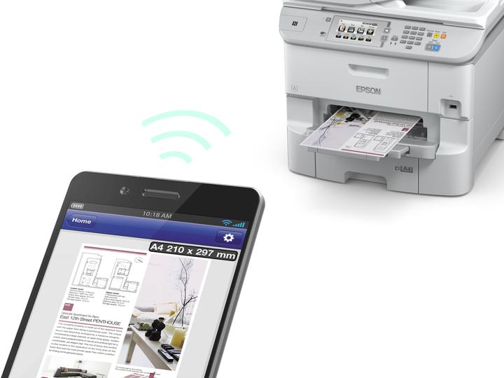 Actual product image Epson WF-6590DWF WorkForce Pro (Ink, Colour)