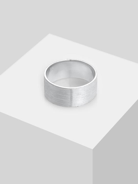 Actual product image Elli Bandring Matt Gebürstet (54, 925 Silver)