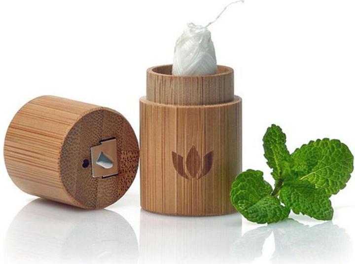 Actual product image Naturbrush Hilo Dental & Estuche De Bambú 2 pz