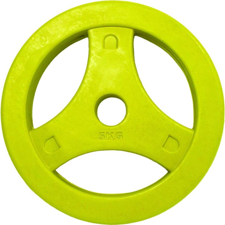 Tunturi Aerobic Disc Gewichtsscheiben Einzeln (1 x 5 kg)