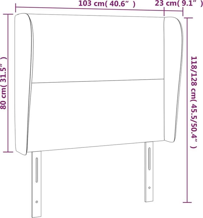 Produktbild VidaXL Pranav (103 x 23 x 128 cm)
