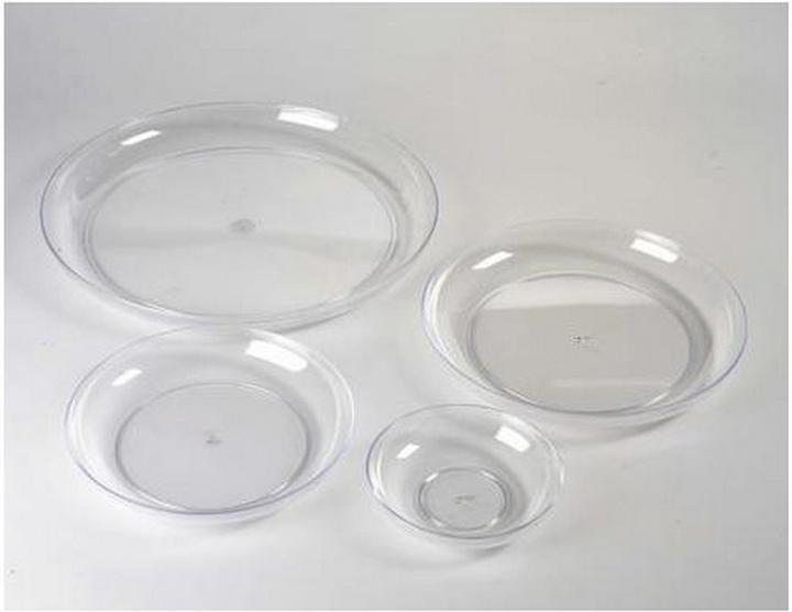 Lomey Plat de présentation des aliments en plastique