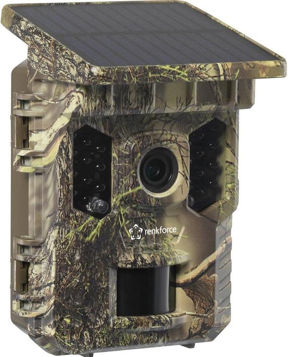 Renkforce RF-HC-800 Wildkamera 32 Megapixel WLAN, inkl. Solarladegerät mit Li-Io