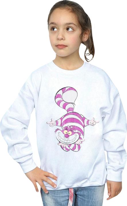 Immagine prodotto Disney Felpa da ragazza Alice in Wonderland Cheshire Cat Upside Down (140, 146)