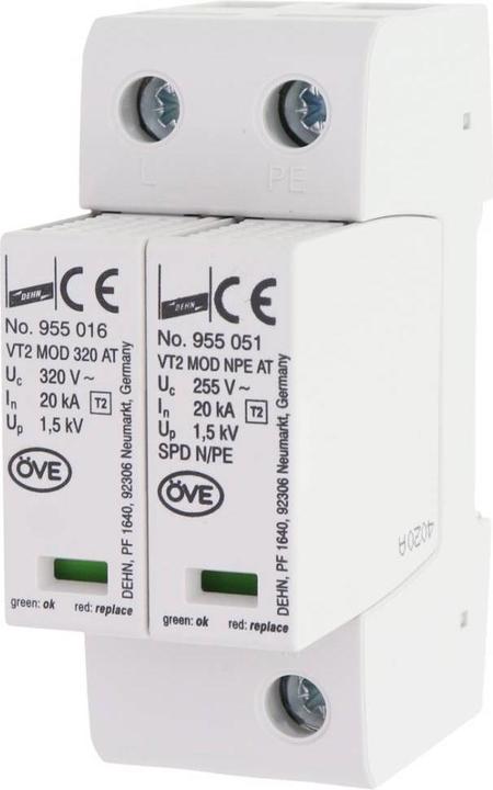 Actual product image Dehn Surge arrester type 2 SPD VT2 for 955131