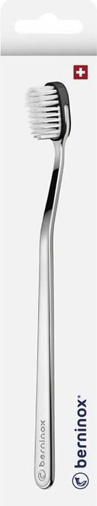 Berninox Zahnbürste 316 tiefschwarz medium (Mittel, 1 x)