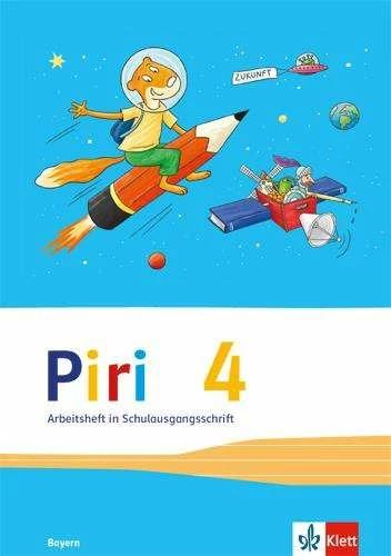 Immagine prodotto Piri Das Sprach-Lese-Buch. Arbeitsheft in Schulausgangsschrift 4. Schuljahr. Ausgabe für Bayern (Tedesco, Casa editrice Ernst Klett, 2016)