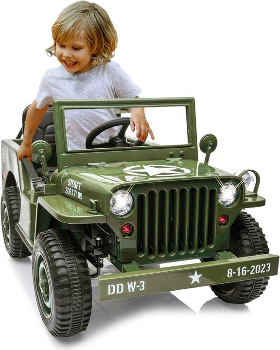 Actual product image Jamara Jeep Willys MB Army (12 V)