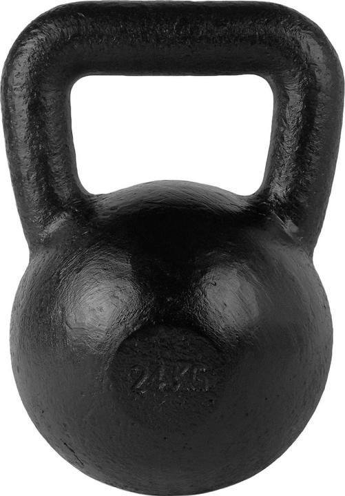 Tunturi Gusseisen Kettlebell mit Gummi Boden (1 x 24 kg)
