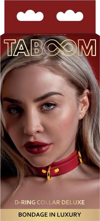 Produktbild Taboom Red Line Vegan D-Ring Collar Deluxe