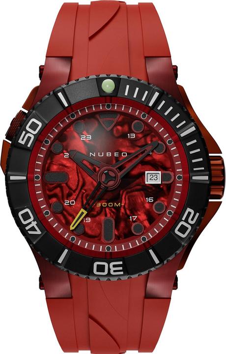 Productafbeelding Nubeo NB-6054-07 Herenhorloge Manta Automatisch 54mm 30ATM (Duikhorloge, 54 mm)