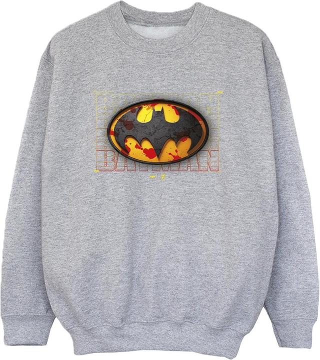 The Flash Batman Red Splatter Sweatshirt Jungen