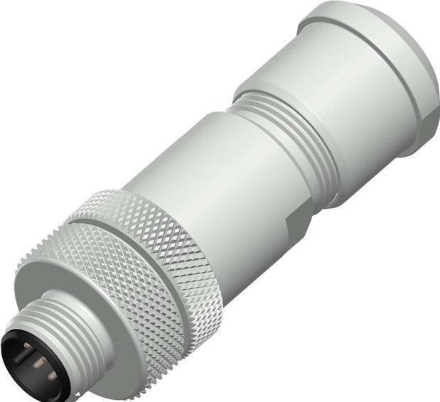 Image du produit Rs Pro Connecteur rond M12 Connecteur pour montage sur câble, 8 pôles 2A IP67