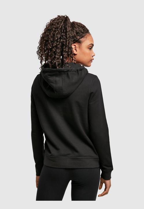 Produktbild Merchcode Ladies Peace - 2 Hand Heart Black Basic Hoody - 161643 (L)