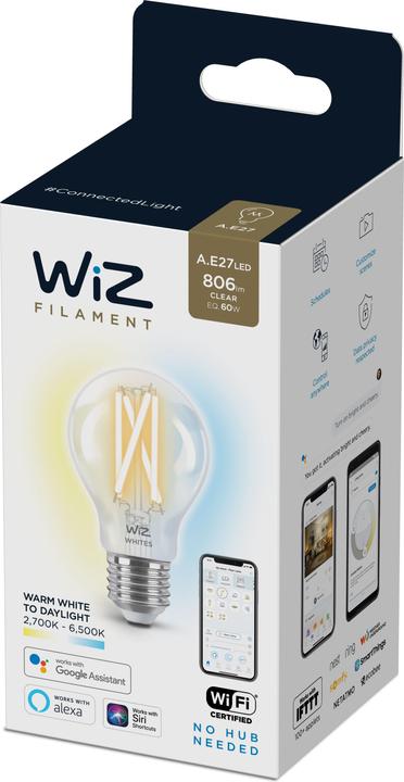 Immagine prodotto WiZ Filamento (E27, 6.70 W, 806 lm, 1 x, E)