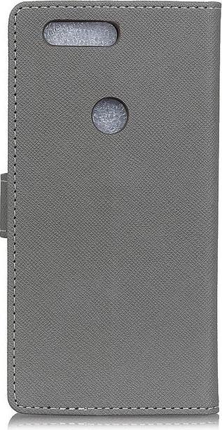 Produktbild MU Classic Leder Hülle mit Kreuzmuster (OnePlus 5T)