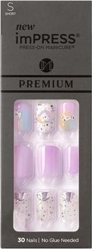 Actual product image KISS Self-adhesive nails imPRESS Premium - Sweet Life 30 pcs