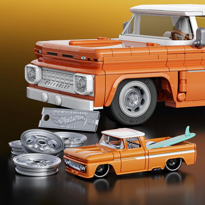 Actual product image Mattel Hot Wheels Building ELITE SERIES CHEVY