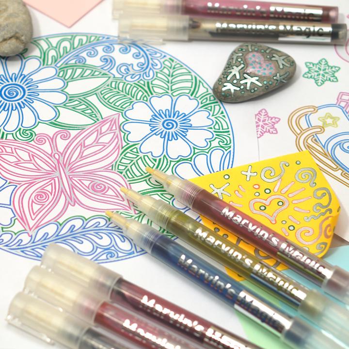 Produktbild Marvin's Magic Marvins Magic - Silver Rainbow Markers - (MMART002)