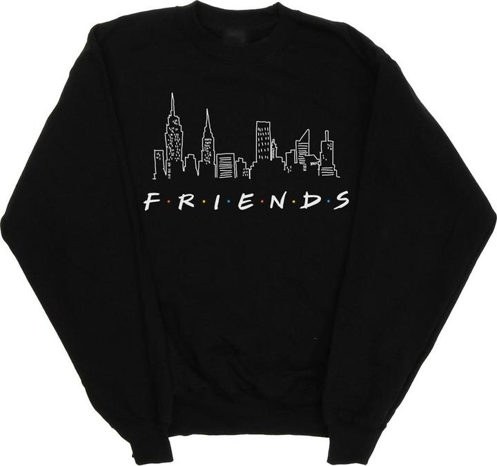 Actual product image Friends Girls Skyline Logo Sweatshirt (116)