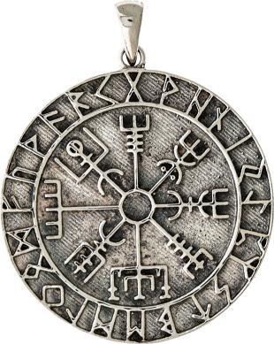 Produktbild Berk Amulett „Vegvisir“