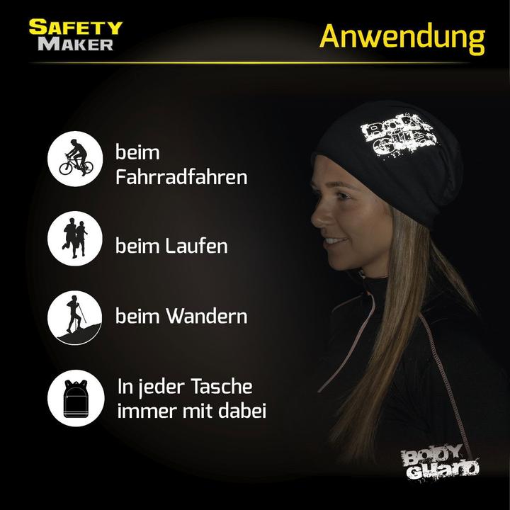Produktbild SafetyMaker Wende Beanie reflektierend (One Size)
