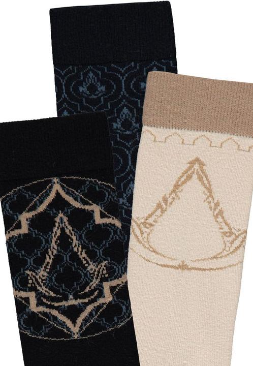 Immagine prodotto Difuzed Assassin's Creed confezione da 3 paia di scarpe Logos 39-42 (confezione da 3, 39 - 42)