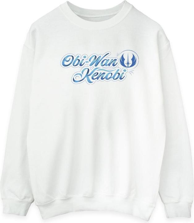 Produktbild Star Wars ObiWan Kenobi Ribbon Font Sweatshirt (S)