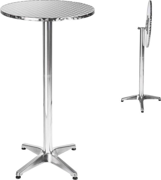 tectake Tables de bistrot (Ø 60 x 114 cm)