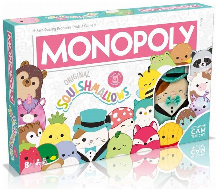 Actual product image Winning Moves Squishmallows Monopoly (English)