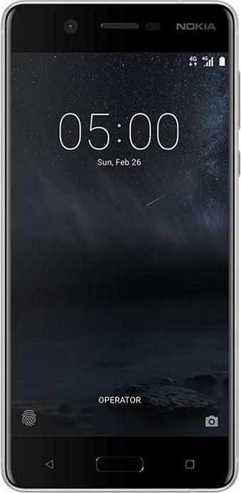 Nokia 5 (16 GB, Silver, 5.20", Dual SIM + SD, 13 Mpx, 4G)