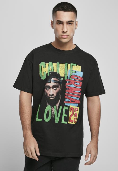 Actual product image MT Tupac California Love Retro Oversize Tee (XXL)