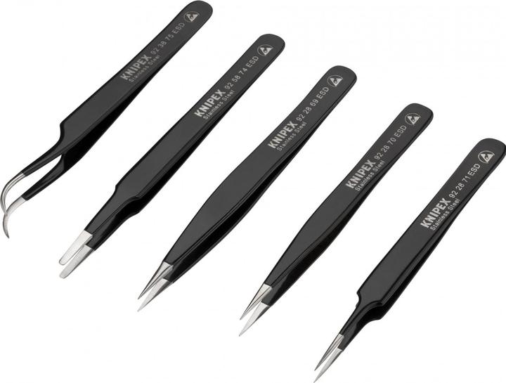 Produktbild Knipex Universalpinzetten-Set ESD